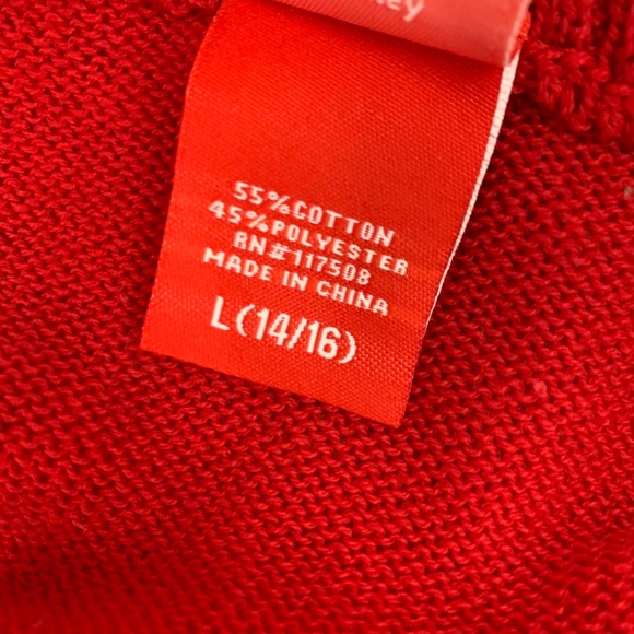 Disney Girls Christmas Sweater Mickey Mouse - Picture 6 of 7